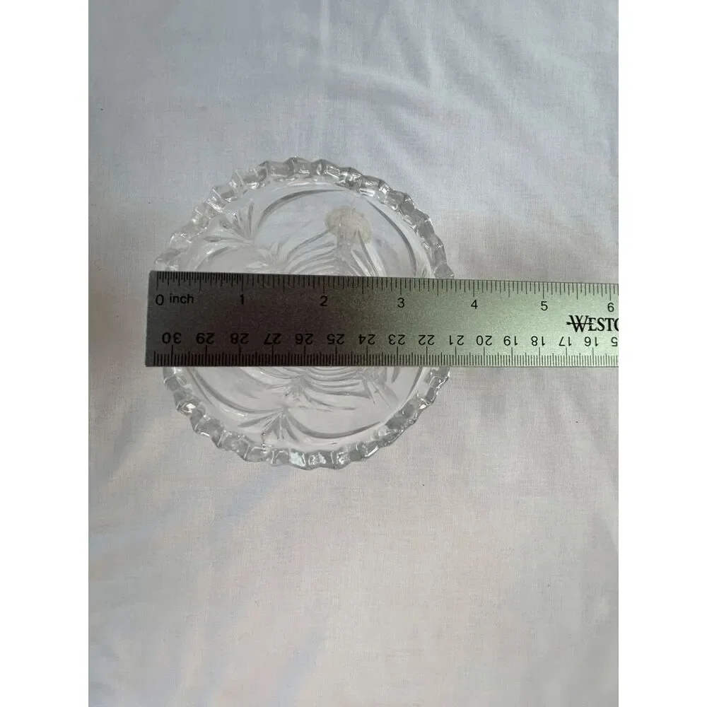 Vintage Crystal Clear 24% Lead Crystal 6